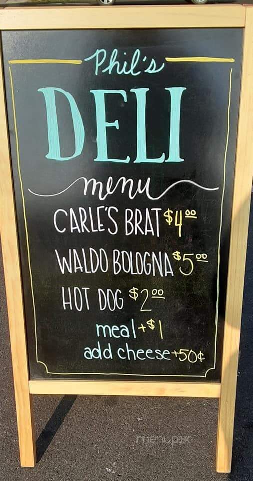Phil's Deli - Galion, OH menu_pic
