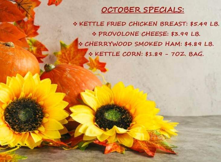 Phil's Deli - Galion, OH menu_pic