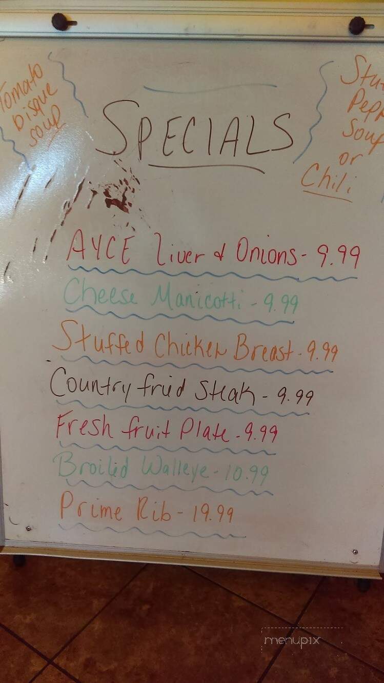 Deluxe Restaurant - Danville, IL menu_pic