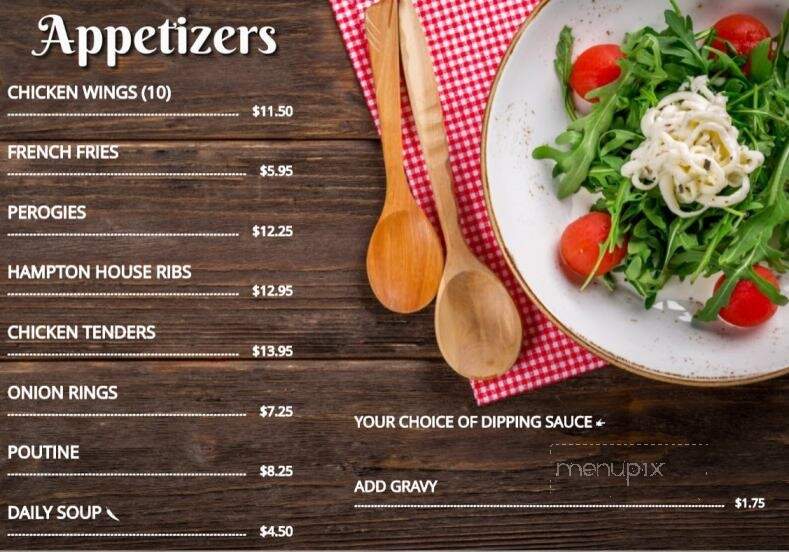 River Rock Grill - Drayton Valley, AB menu_pic