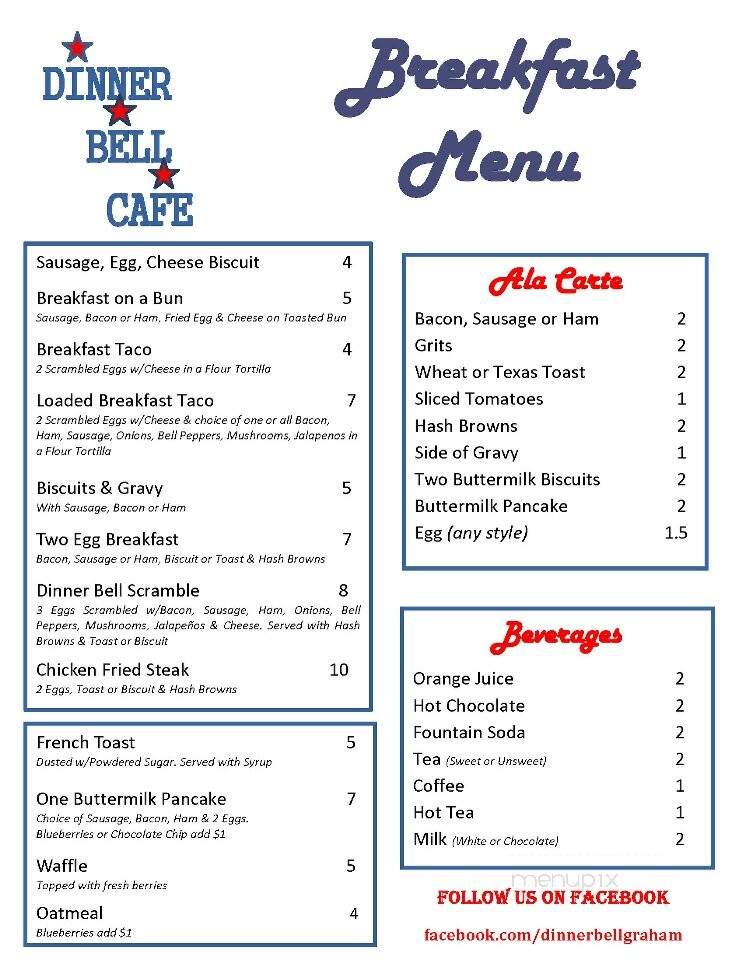 Dinner Bell Cafe - Graham, TX