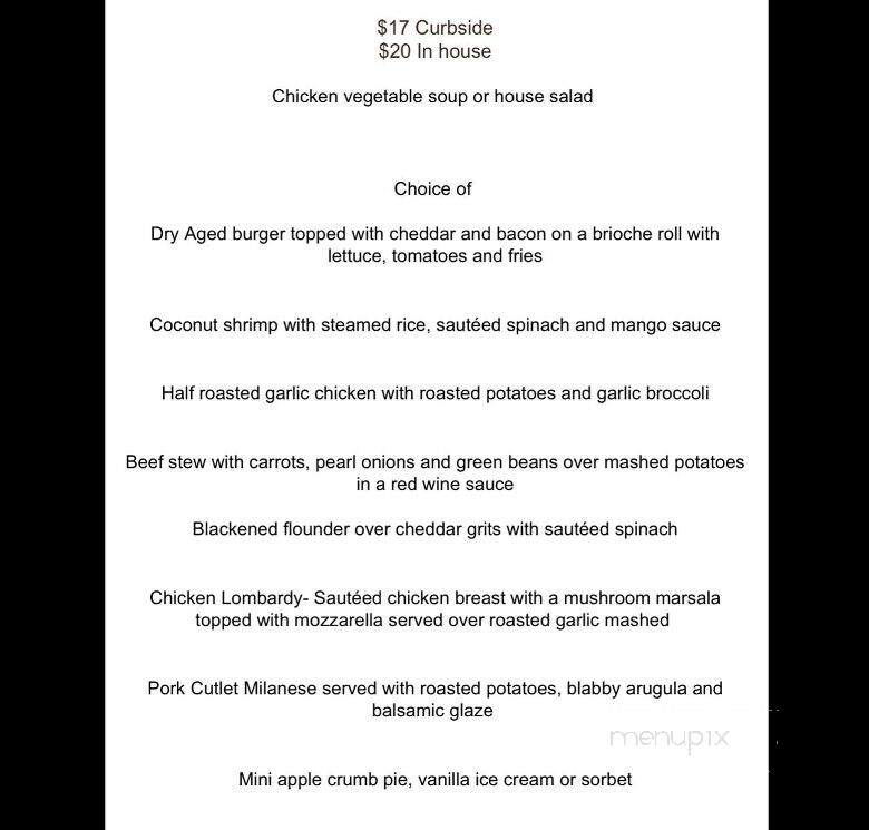 Serenity Cafe - Toms River, NJ menu_pic