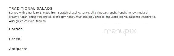 Tony's Pizza & Subs - Eustis, FL menu_pic