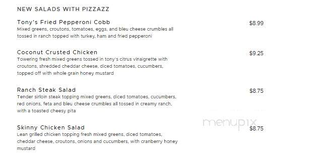 Tony's Pizza & Subs - Eustis, FL menu_pic