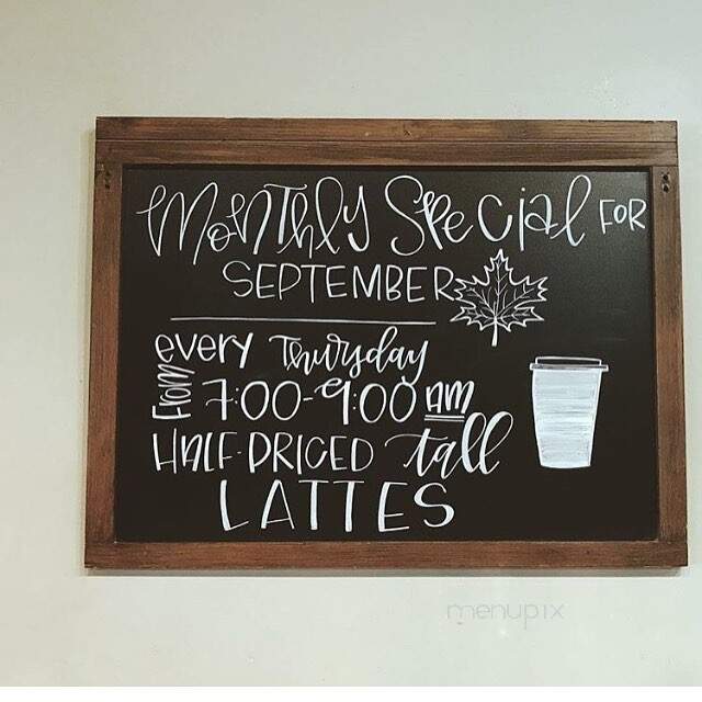 Warehouse Coffee - Hartselle, AL menu_pic