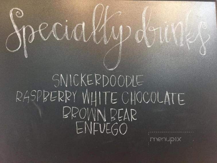 Warehouse Coffee - Hartselle, AL menu_pic