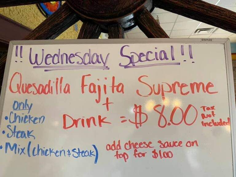 Los Mariachis - Glasgow, KY menu_pic