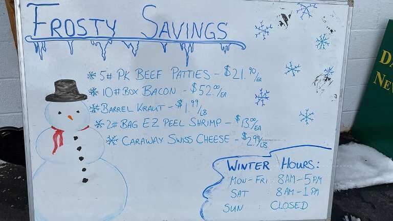 Brenneman's Meat Market - Huntingdon, PA menu_pic
