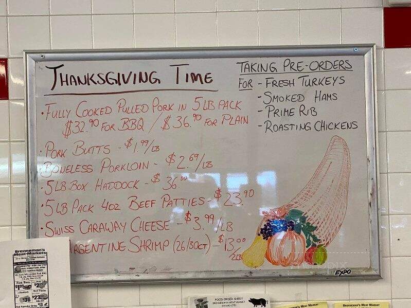 Brenneman's Meat Market - Huntingdon, PA menu_pic