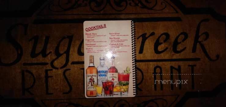 Sugarcreek Restaurant - Sheffield Village, OH menu_pic
