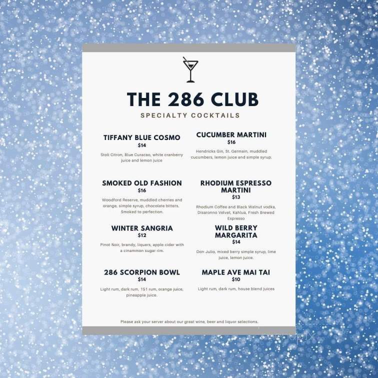 The 286 Club - Barrington, RI