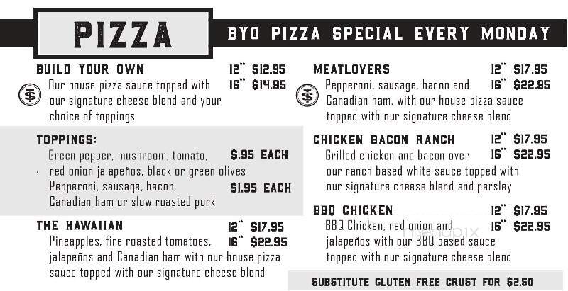 The Stillery - Richfield, WI menu_pic