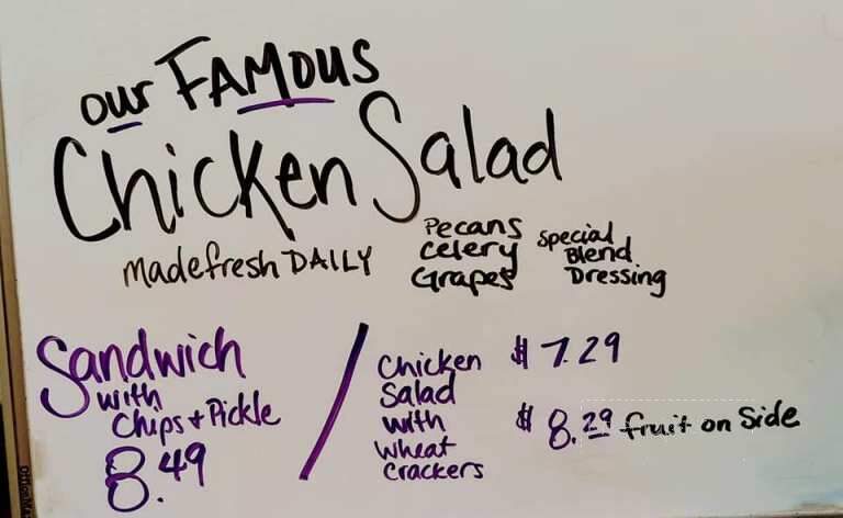Berkeley Bob's Coffee House - Cullman, AL menu_pic