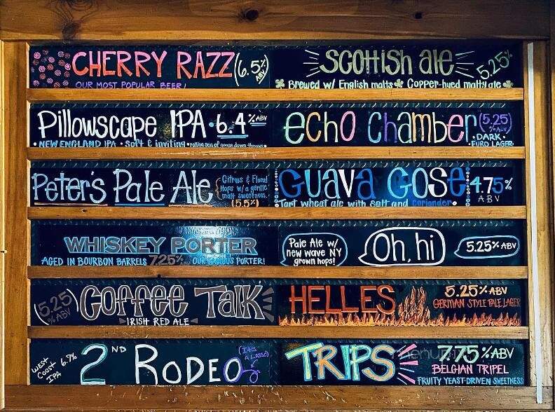 Brown's Brewing Co - Troy, NY menu_pic
