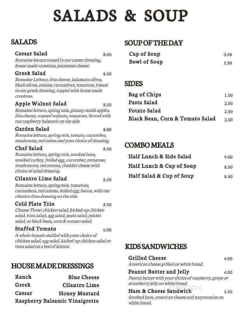 Online Menu of Coffee Cup Cafe, Clyde, NC