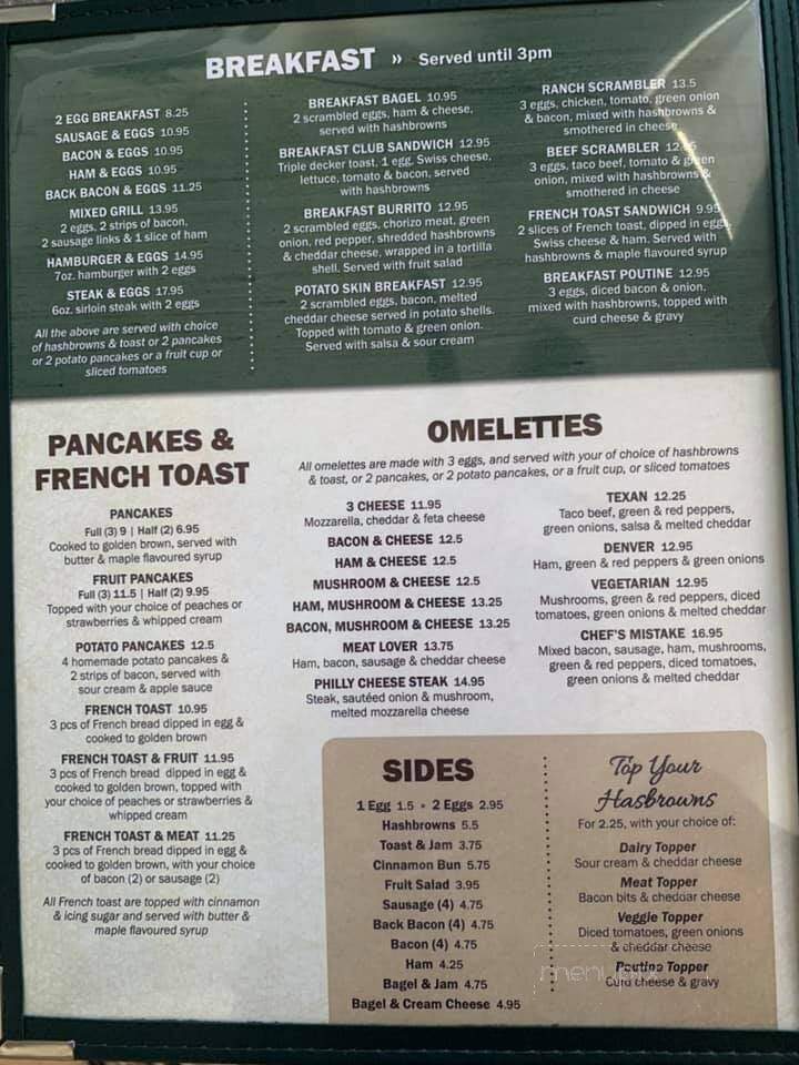 Country Boyz Restaurant - Ardrossan, AB menu_pic