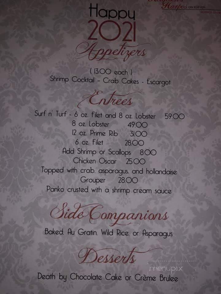 Helgenens Harpo's - Janesville, WI menu_pic