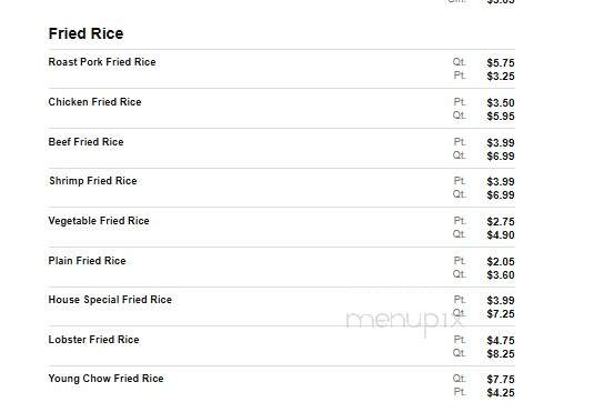 Hot Wok - Sylvester, GA menu_pic