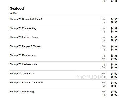 Hot Wok - Sylvester, GA menu_pic