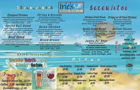 Irie's Island Food - Port Aransas, TX