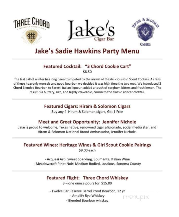 Jake's Cigar Bar & Lounge - Nicholasville, KY