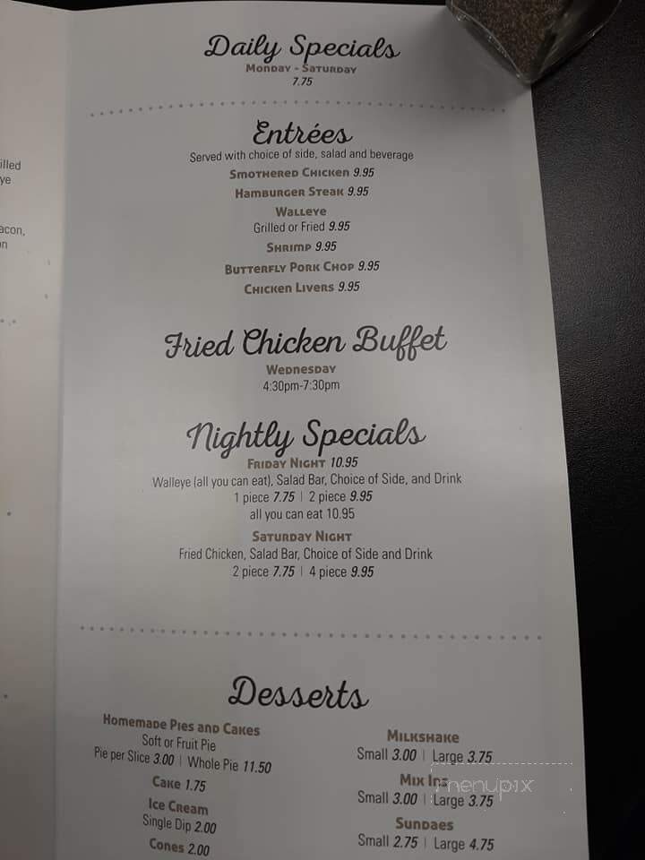 Judy's Kitchen - Cerro Gordo, IL menu_pic