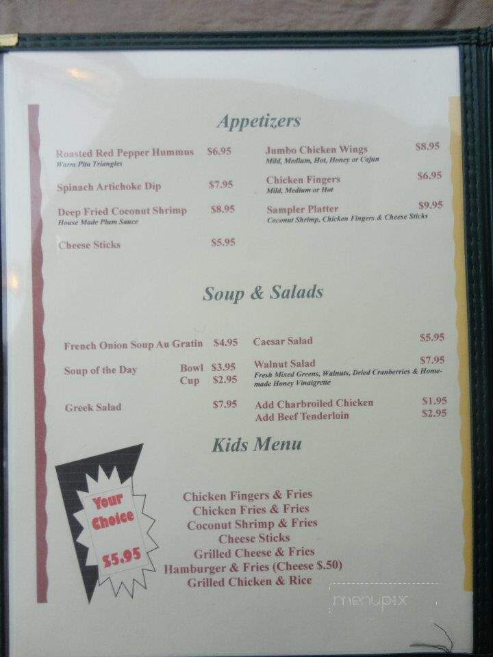 Kabob Kafe - Ellicottville, NY menu_pic