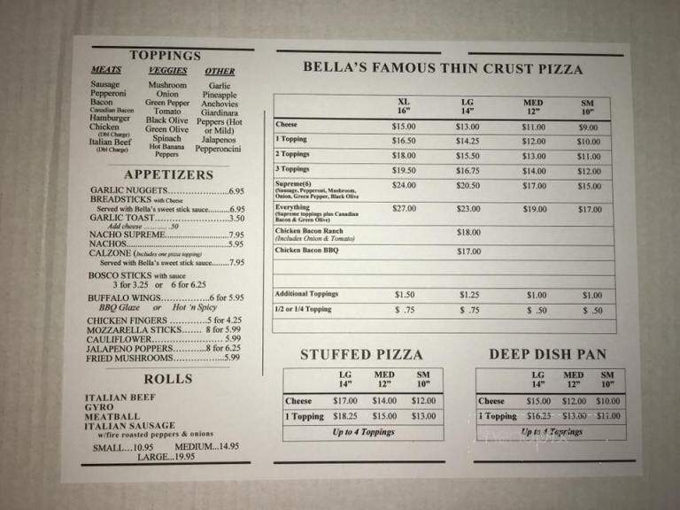 Lil Bella's Pizzeria - La Salle, IL