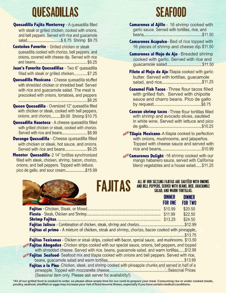 Mi Pueblito - Huntingdon, TN menu_pic