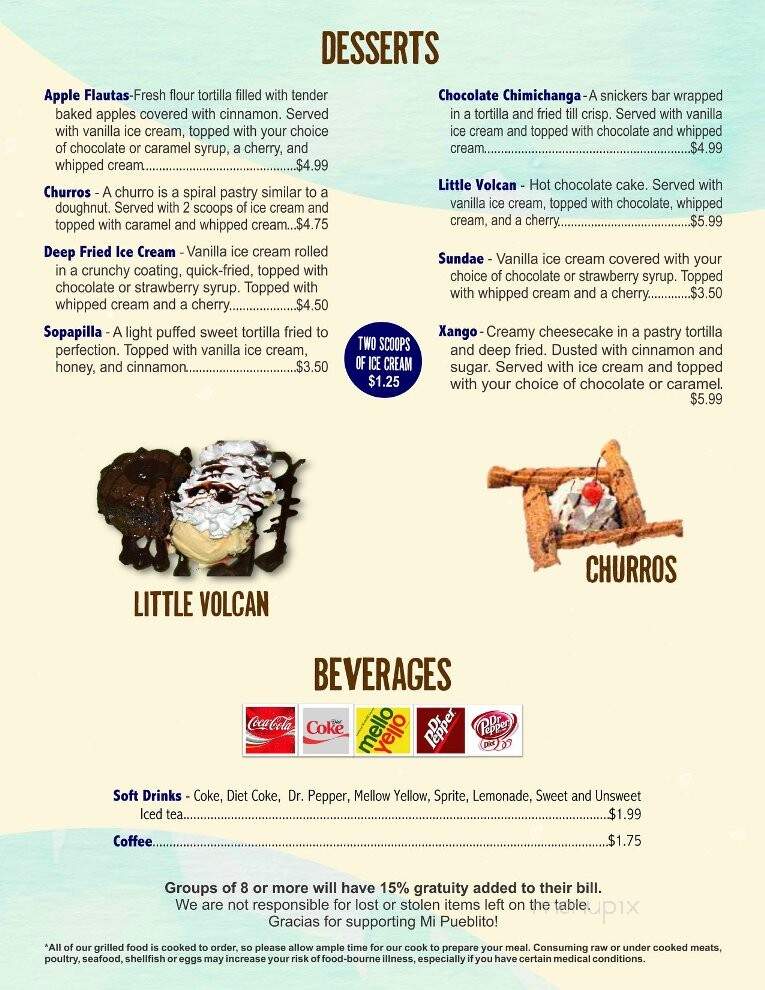 Mi Pueblito - Huntingdon, TN menu_pic