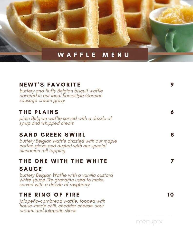 Norm's Coffee Bar - Newton, KS menu_pic
