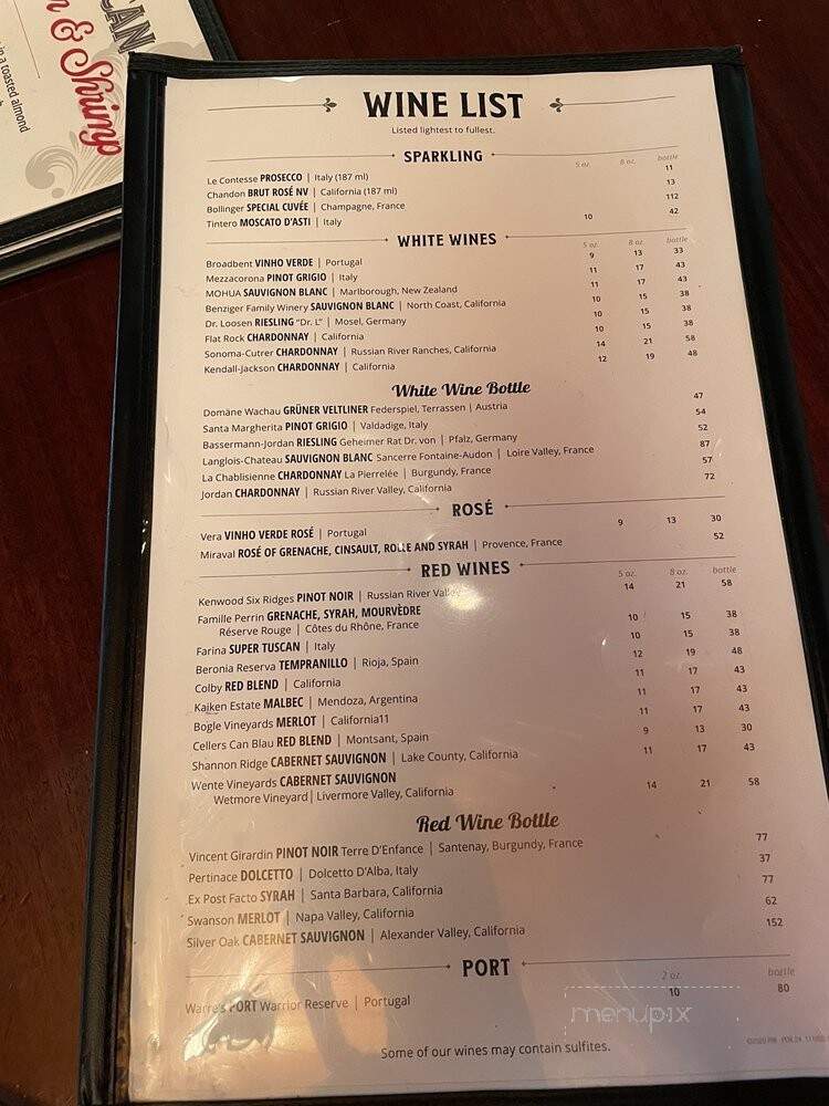 Pappadeaux Seafood Kitchen - Phoenix, AZ menu_pic