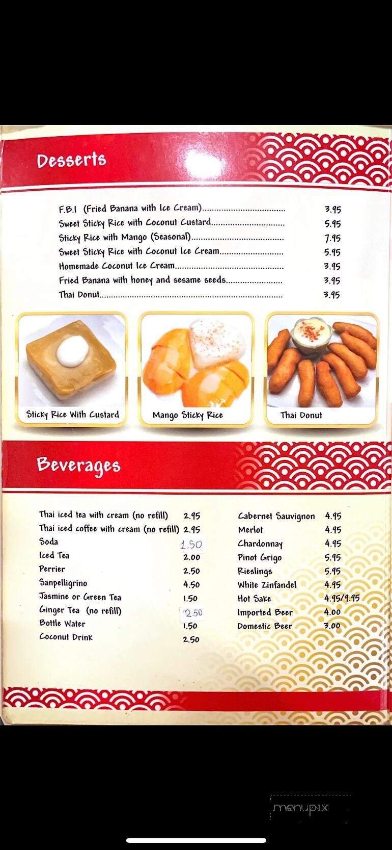 Tom Yum Thai & Sushi - Dunedin, FL menu_pic