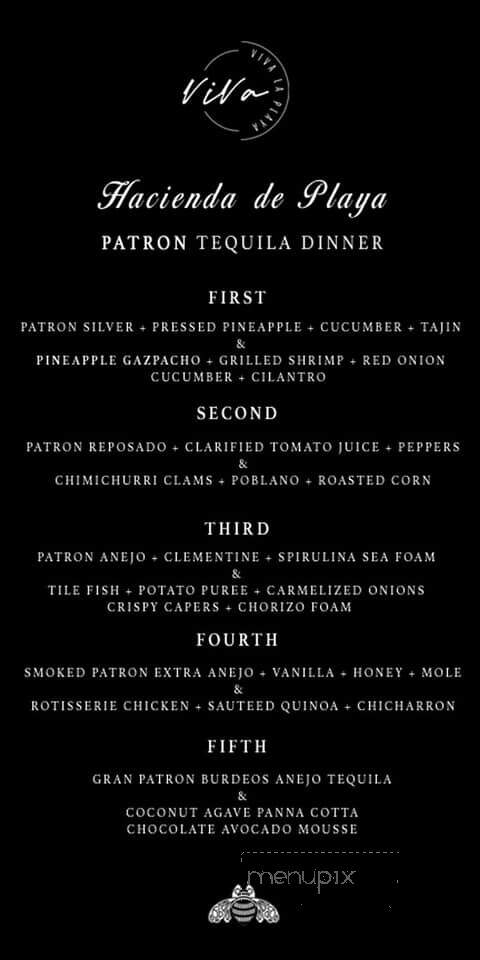 Viva La Playa - Lake Worth, FL menu_pic