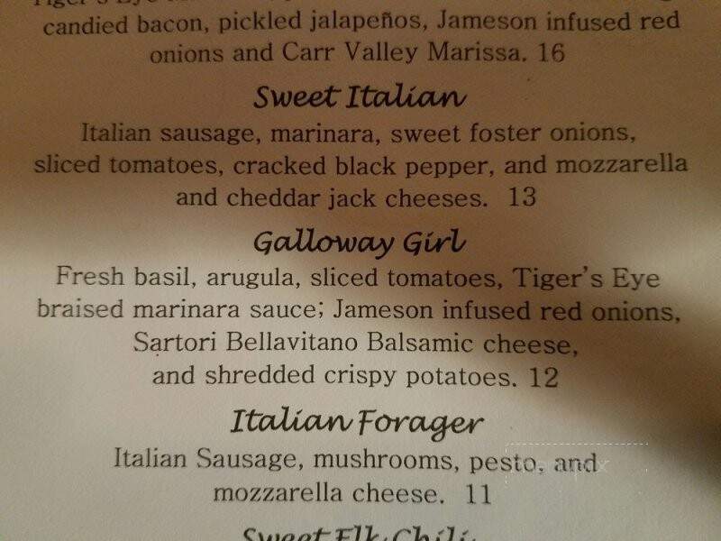 West 14th - Marshfield, WI menu_pic