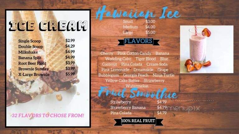 Wing Dinger's - Mineola, TX menu_pic