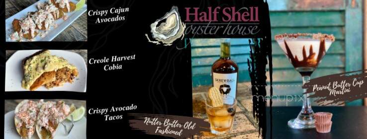 Half Shell Oyster House - Trussville, AL menu_pic