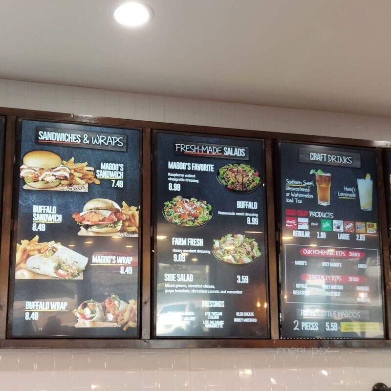 Huey Magoo's Chicken Tenders - Oakwood, GA menu_pic
