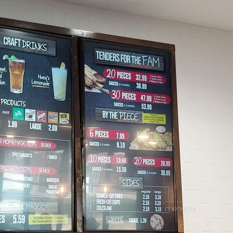 Huey Magoo's Chicken Tenders - Oakwood, GA menu_pic