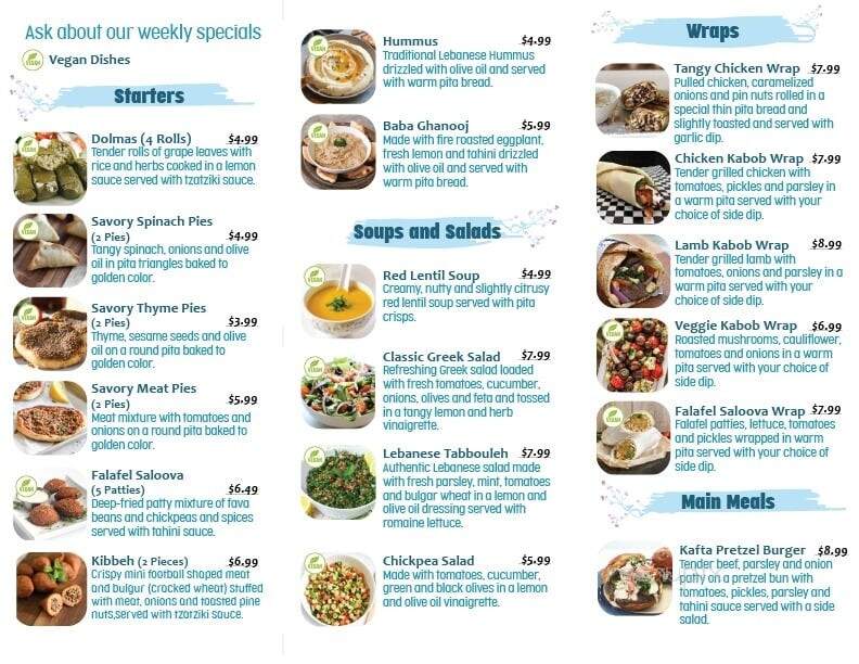 Simply Mediterranean - Louisville, KY menu_pic