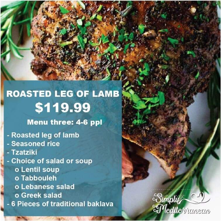 Simply Mediterranean - Louisville, KY menu_pic