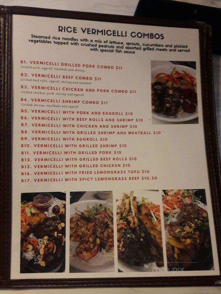 Pho Viet - Atlantic Beach, FL menu_pic