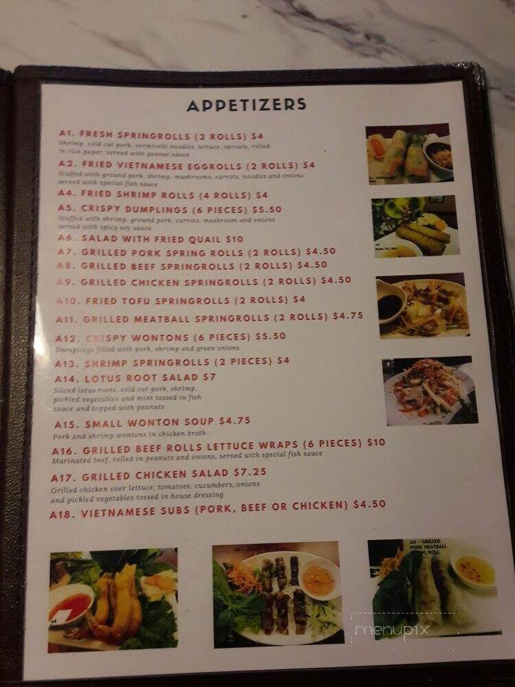 Pho Viet - Atlantic Beach, FL menu_pic