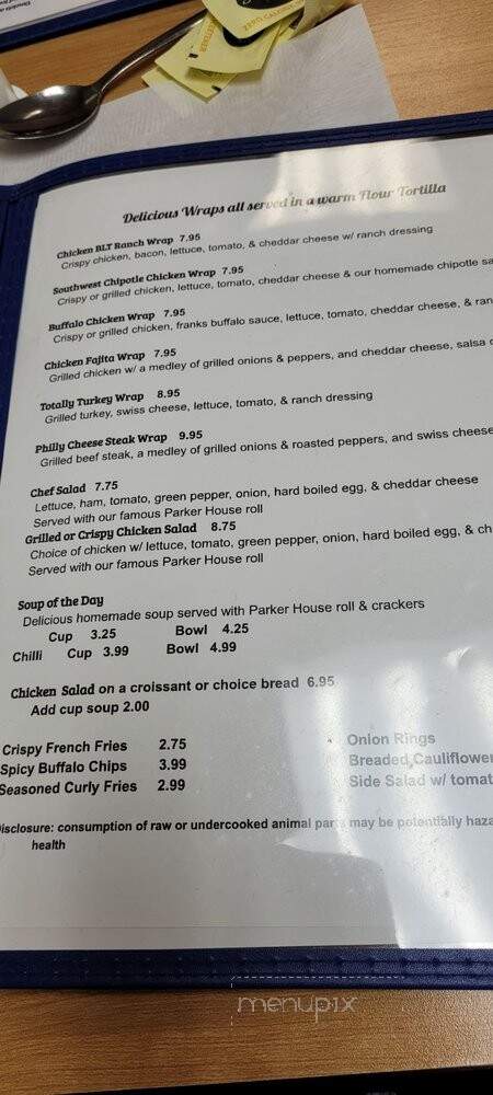 Fingerhut Bakery - North Judson, IN menu_pic
