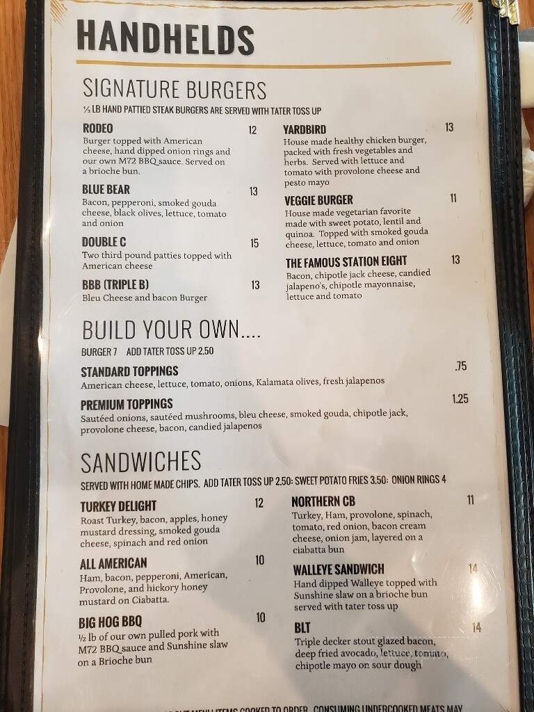 Dingman's Tavern - Kalkaska, MI menu_pic