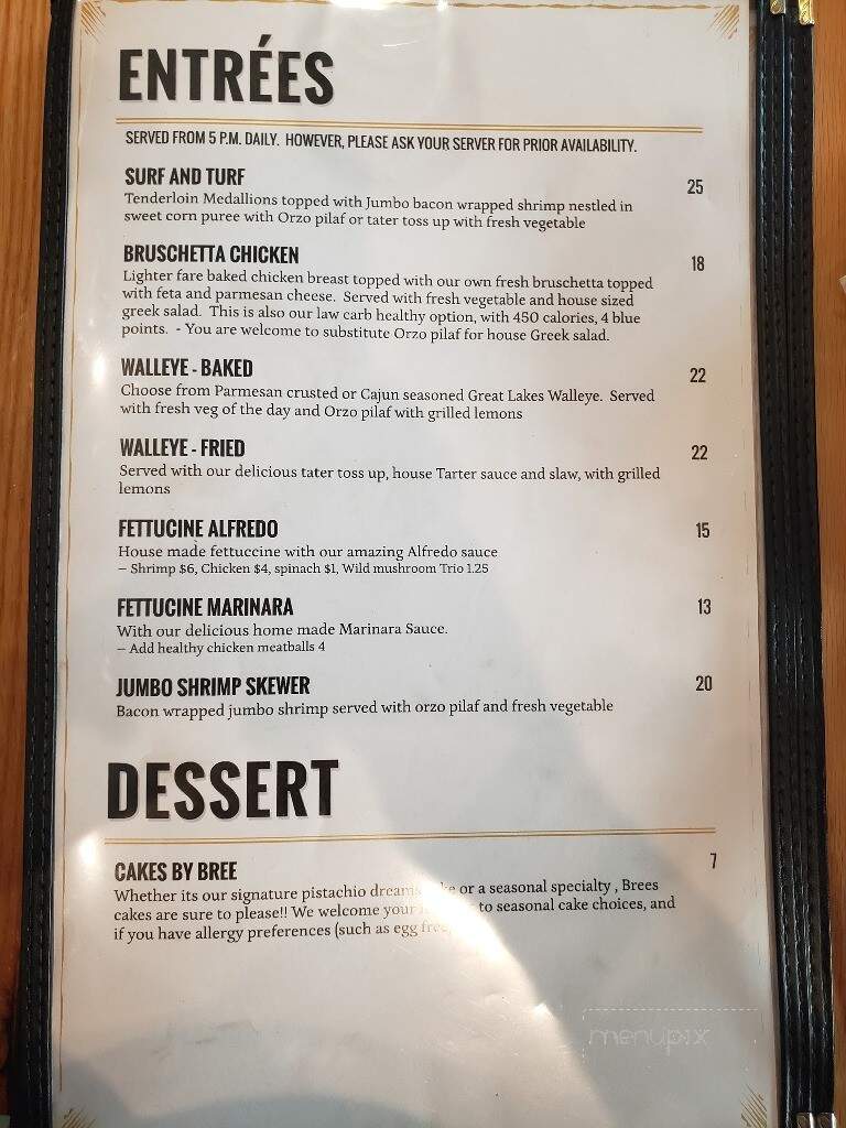 Dingman's Tavern - Kalkaska, MI menu_pic