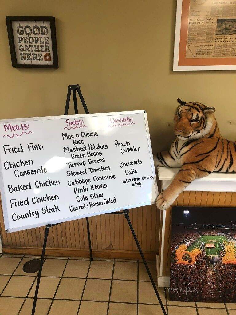 Dyar's Diner - Pendleton, SC menu_pic