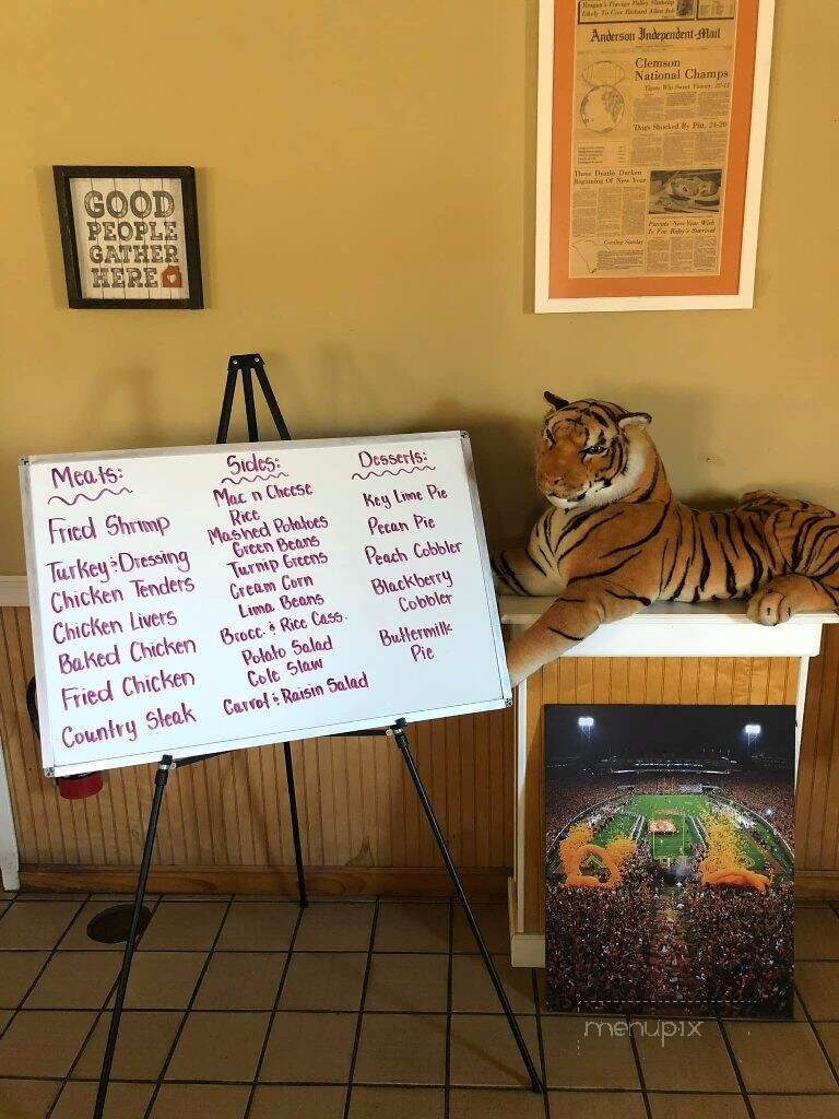 Dyar's Diner - Pendleton, SC menu_pic