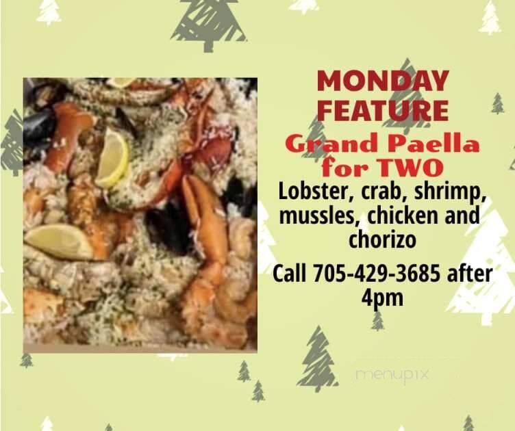 Barcelo's Restaurant & Grill - Wasaga Beach, ON menu_pic
