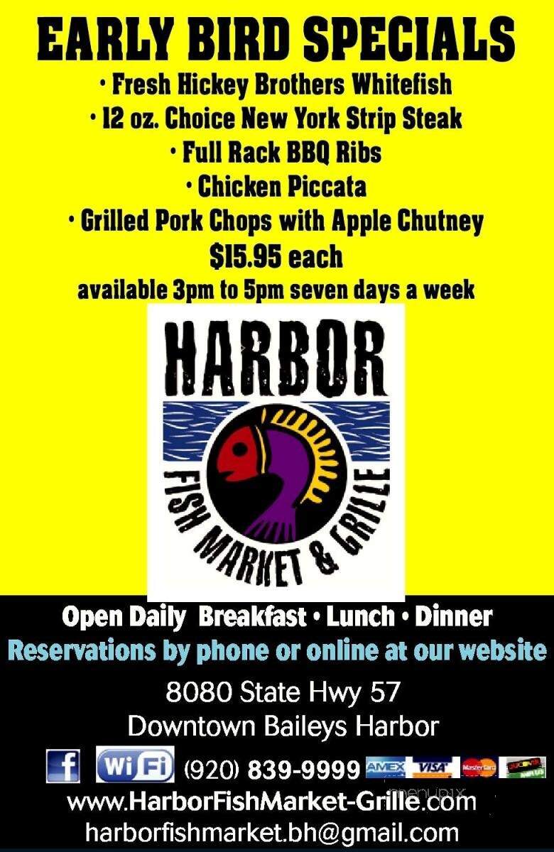 Harbor Fish Market & Grille - Baileys Harbor, WI